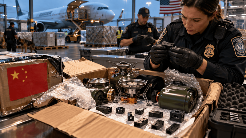 China-Shipped Glock Switches Hidden in Camping Stove Parts Lead to Federal Gun-Trafficking Case in Connecticut